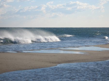 Quand le vent danse avec la mer...