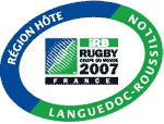 La Région accueille la Coupe du Monde de rugby 2007