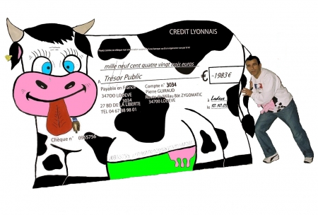 chèque vache